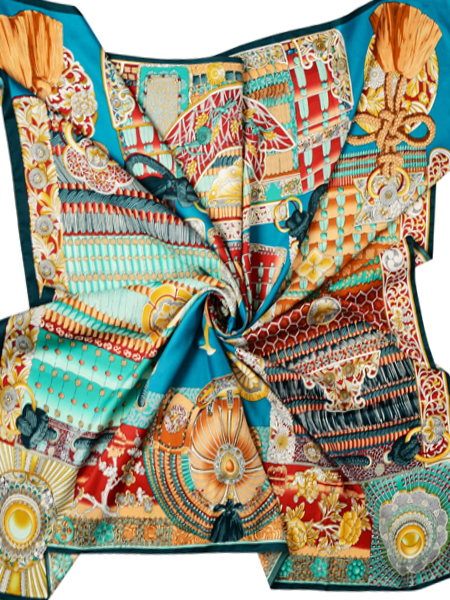 платок 100% шелк италия