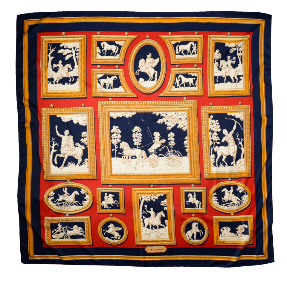 платок 100% шелк италия