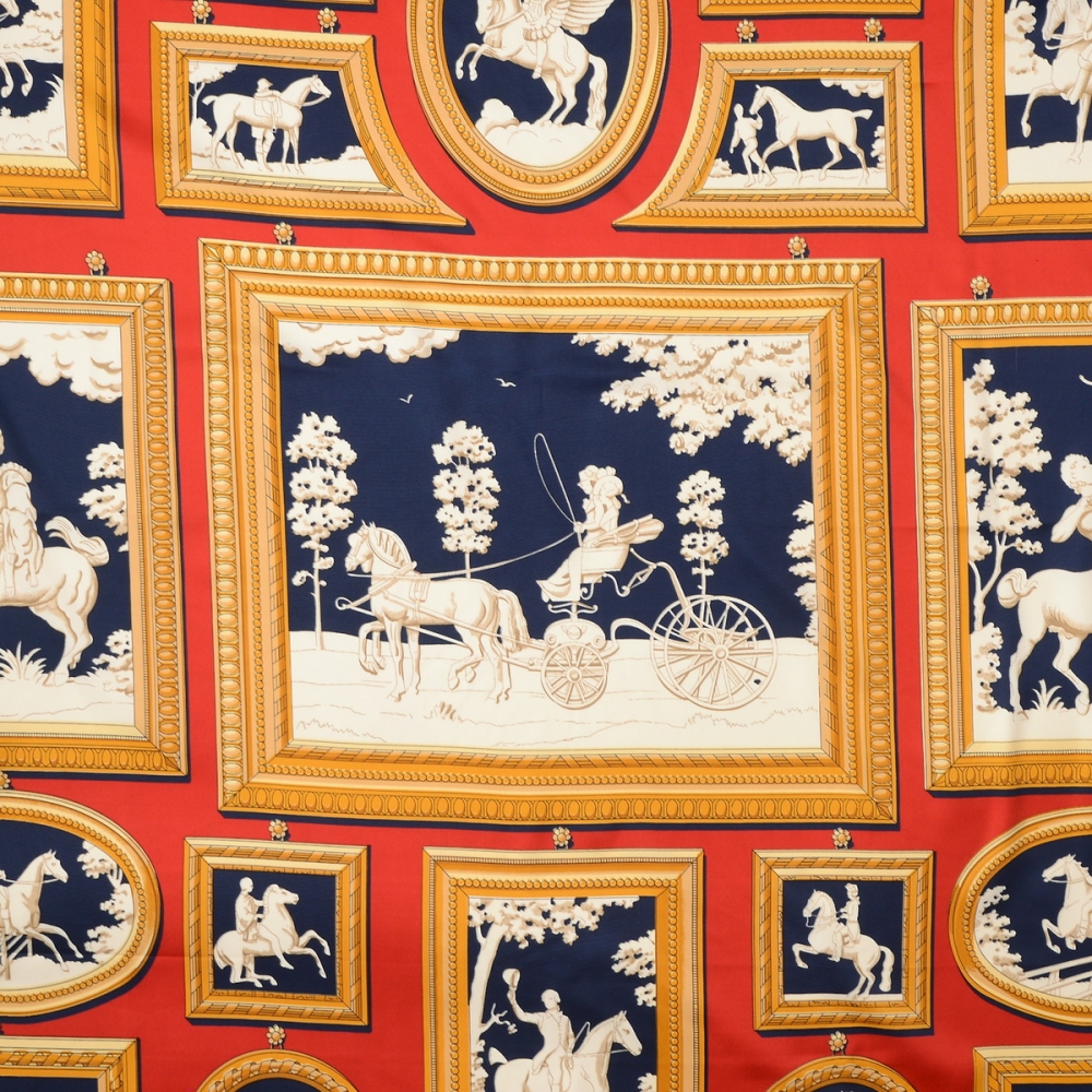 платок 100% шелк италия