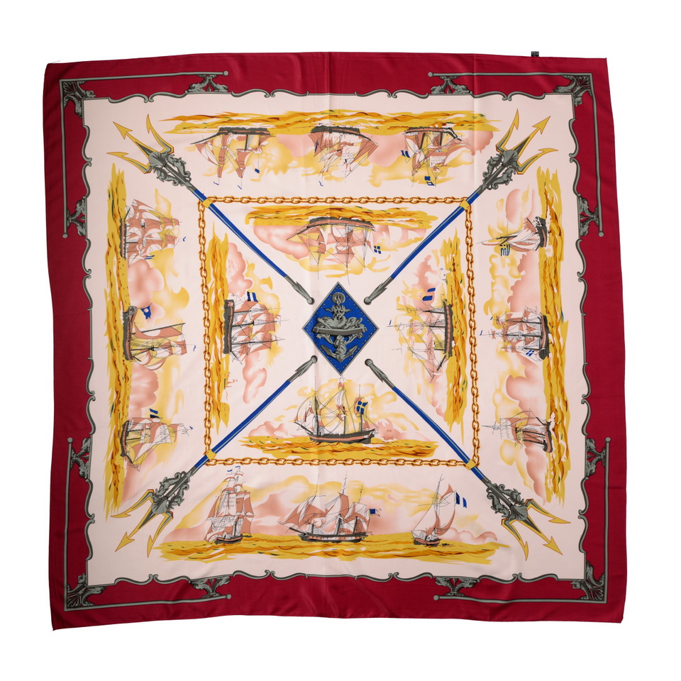 платок 100% шелк италия