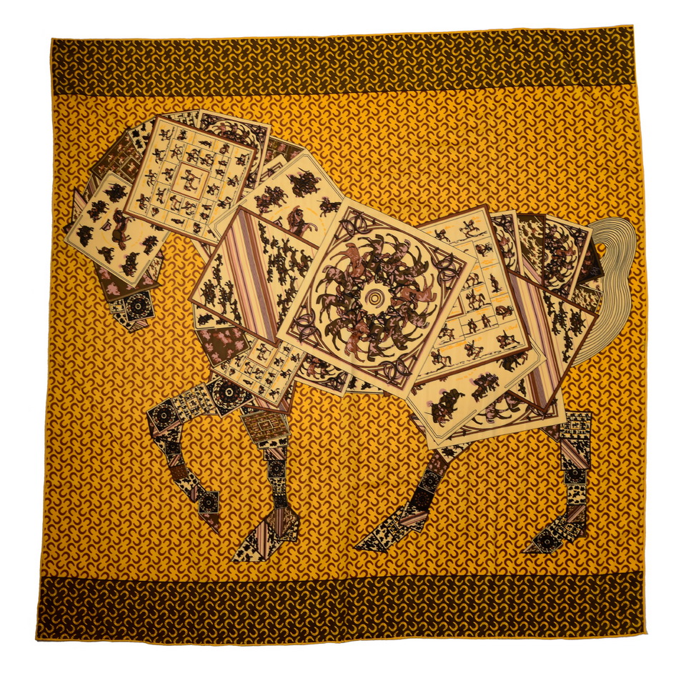 платок 100% шелк франция 