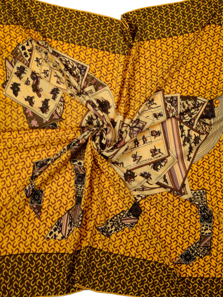 платок 100% шелк франция 