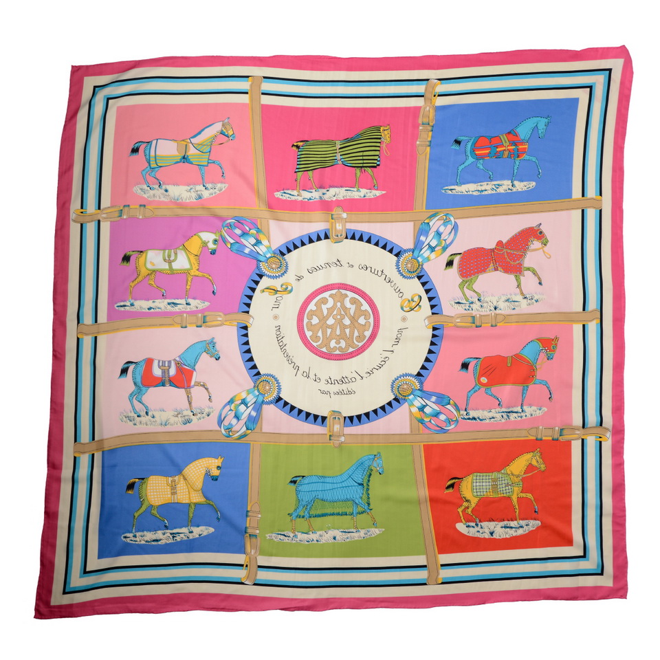 платок 100% шелк франция 