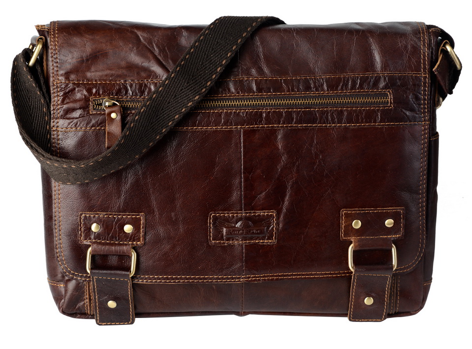 мужская сумка  натуральная кожа ruff ryder австрия
