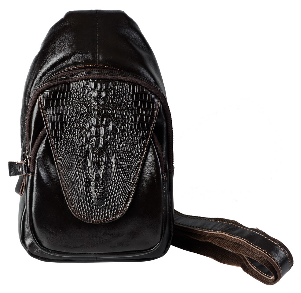 сумка через плечо мессенджер натуральная кожа корея 