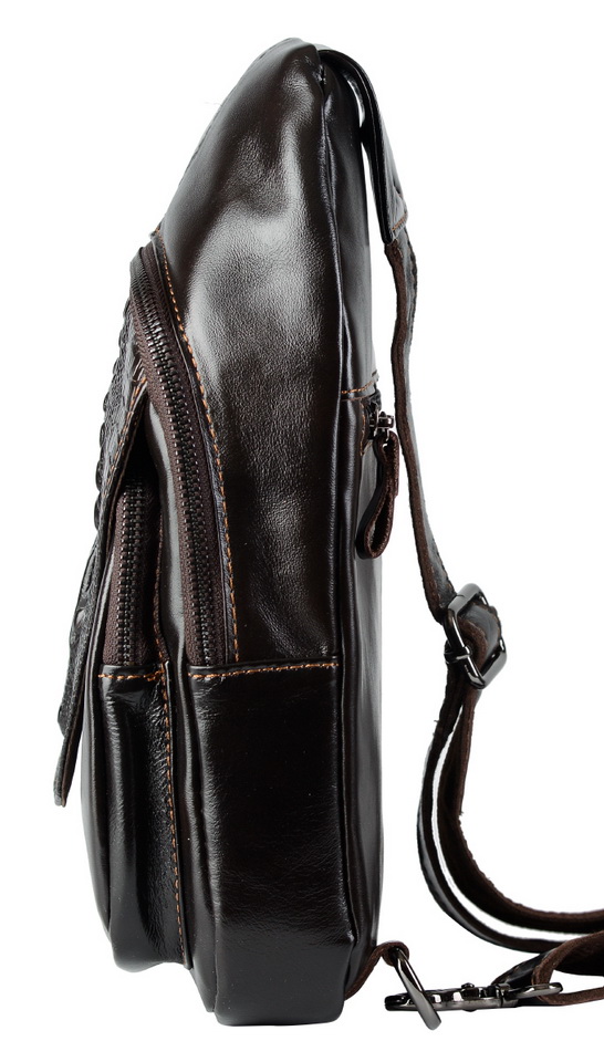 сумка через плечо мессенджер натуральная кожа корея 