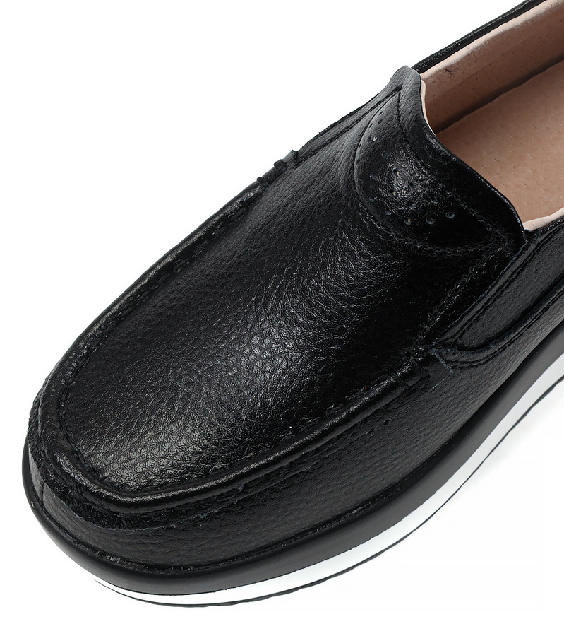 женские мокасины на танкетке натуральная кожа bnf тайвань