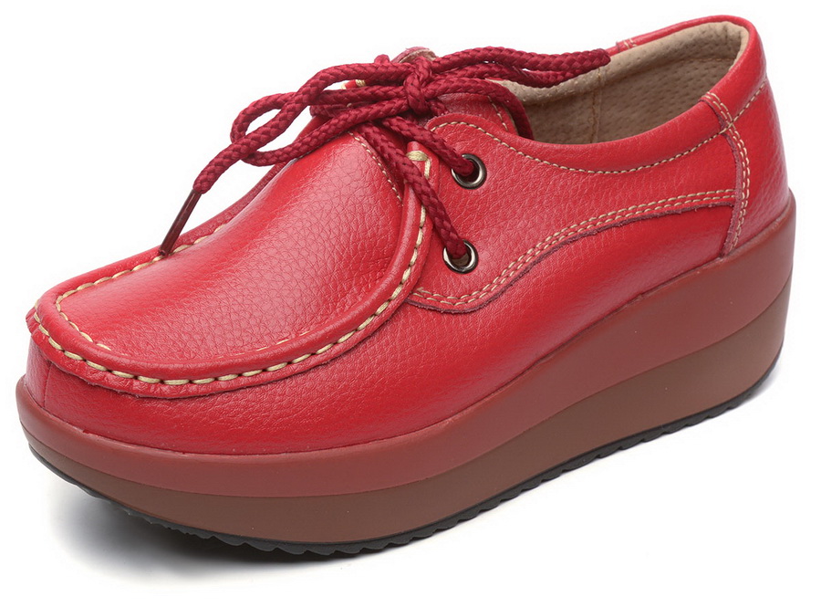 женские мокасины на танкетке натуральная кожа bnf тайвань