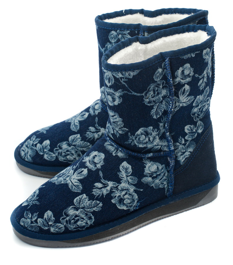 женские угги текстиль искусственный мех soho китай