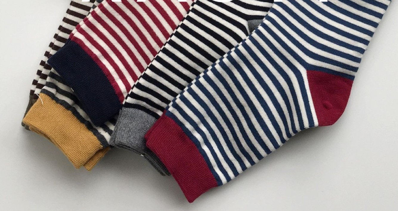 носки женские полоска etna корея