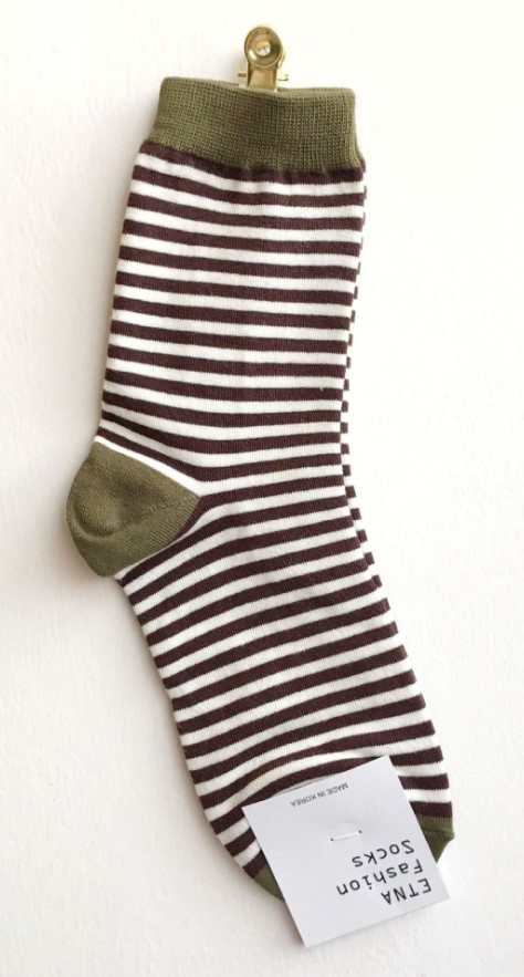 носки женские полоска etna корея