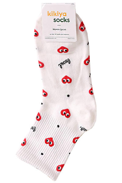 носки женские сердечки kikiyasocks корея