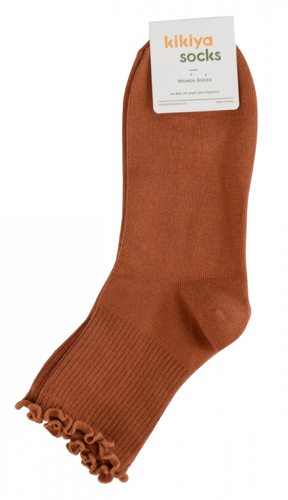 носки женские однотон медицинская резинка kikiya корея