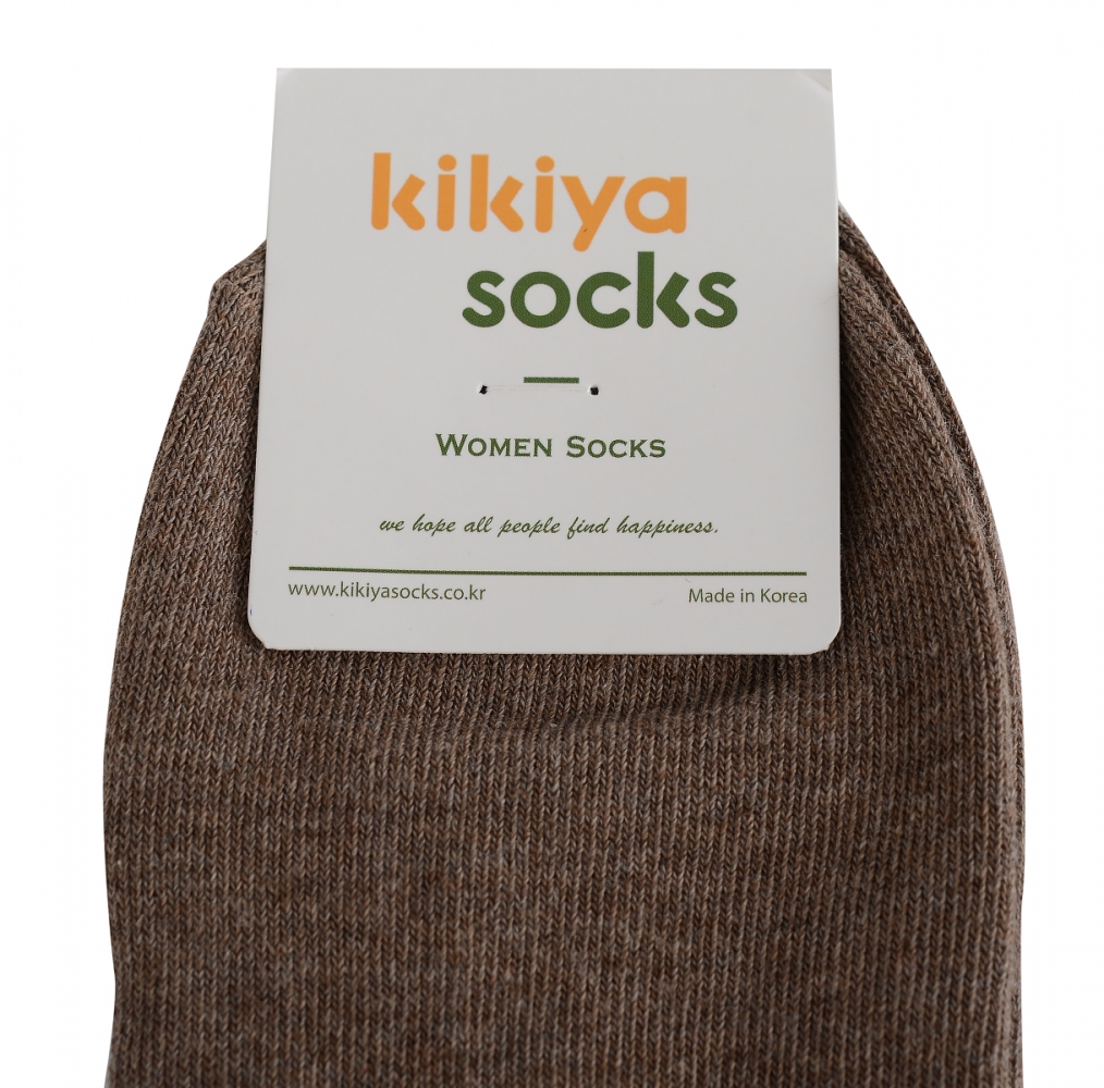 носки женские однотон медицинская резинка kikiya корея