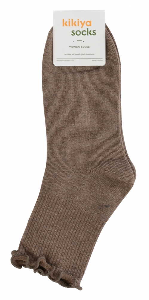 носки женские однотон медицинская резинка kikiya корея