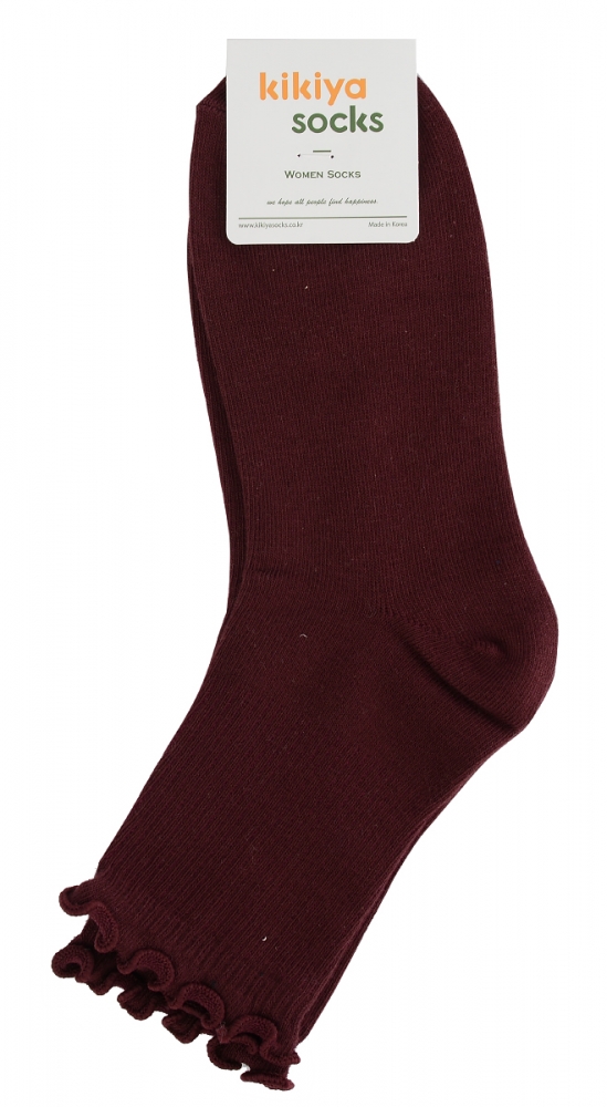 носки женские однотон медицинская резинка kikiya корея