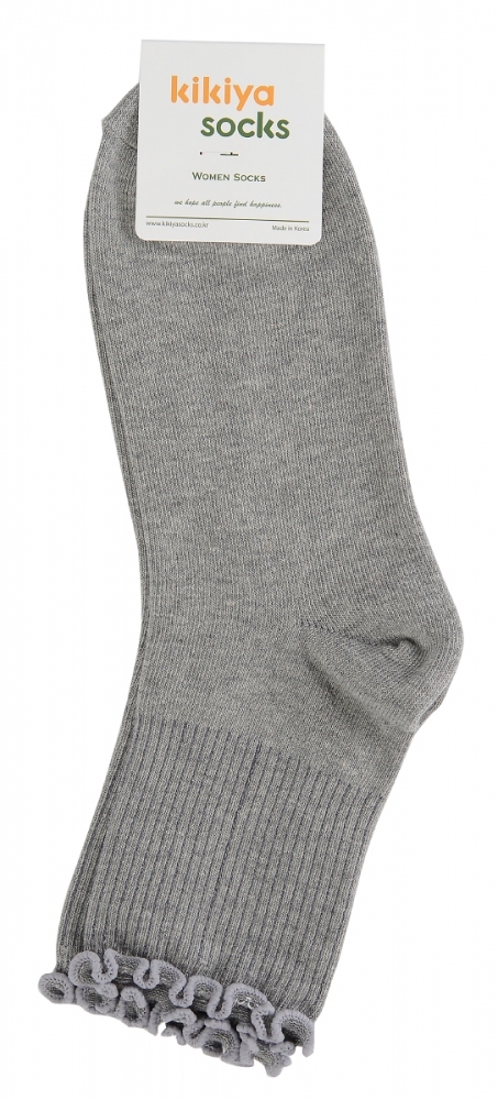 носки женские однотон медицинская резинка kikiya корея