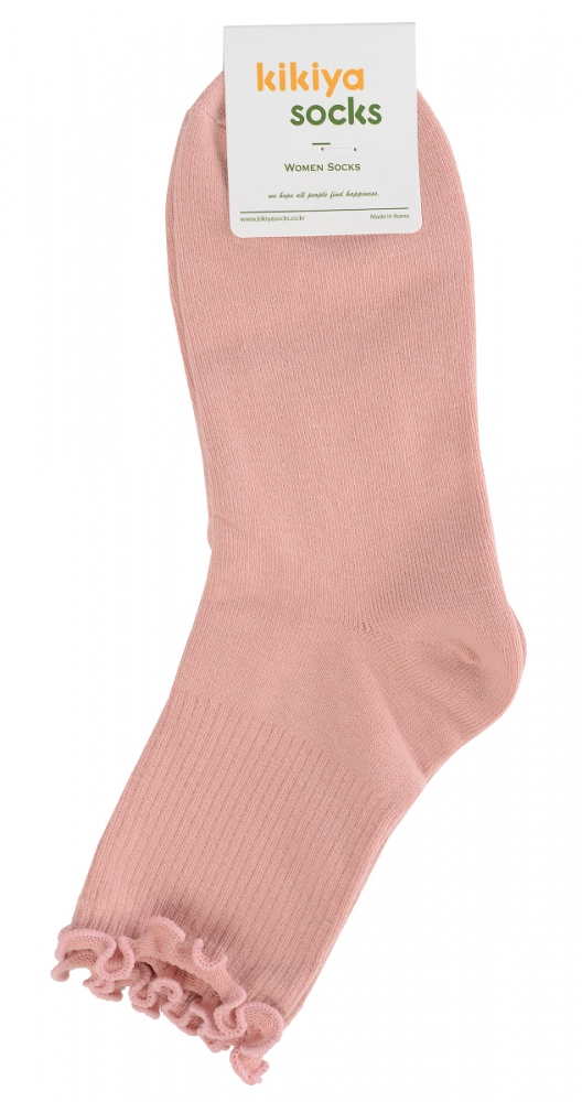 носки женские однотон медицинская резинка kikiya корея