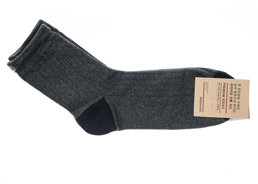 мужские носки  цветная пятка kikiya корея