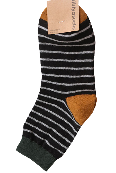 мужские носки  полоса kikiya корея