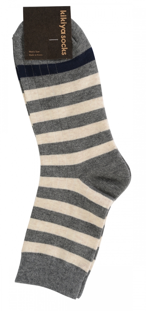 мужские носки  полоса kikiya корея