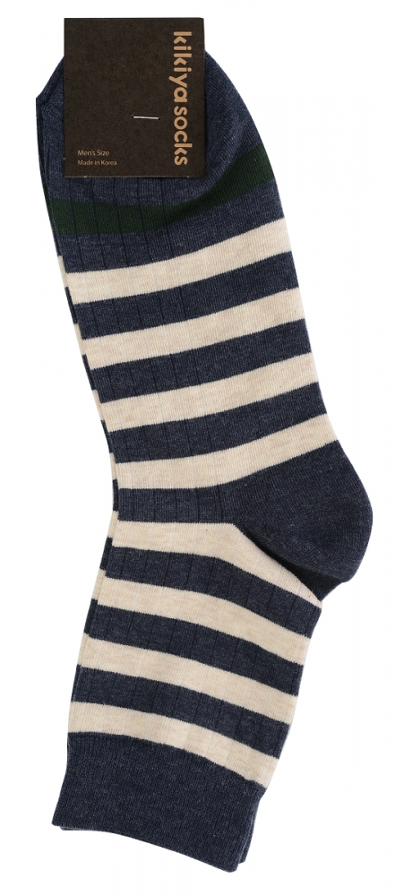 мужские носки  полоса kikiya корея
