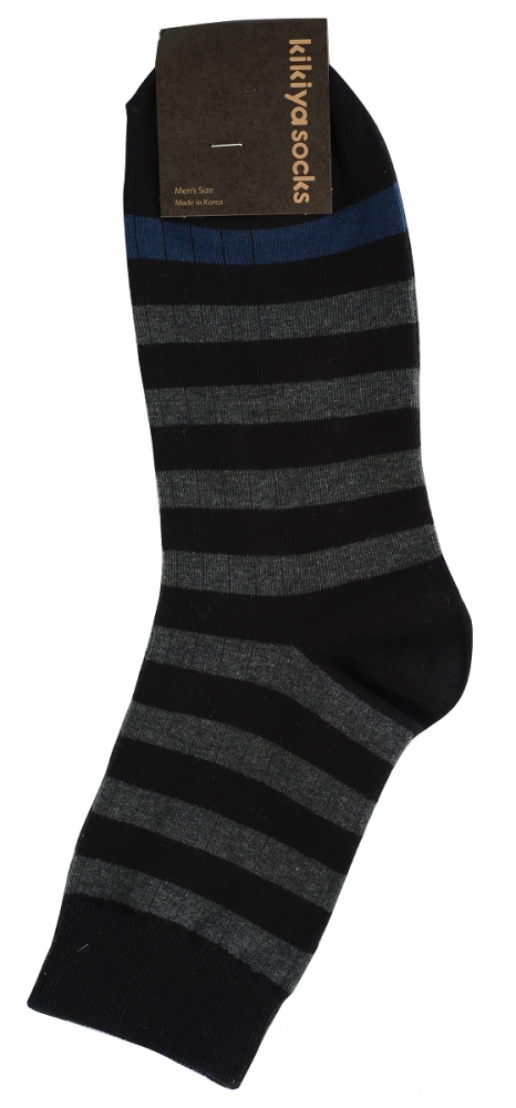 мужские носки  полоса kikiya корея