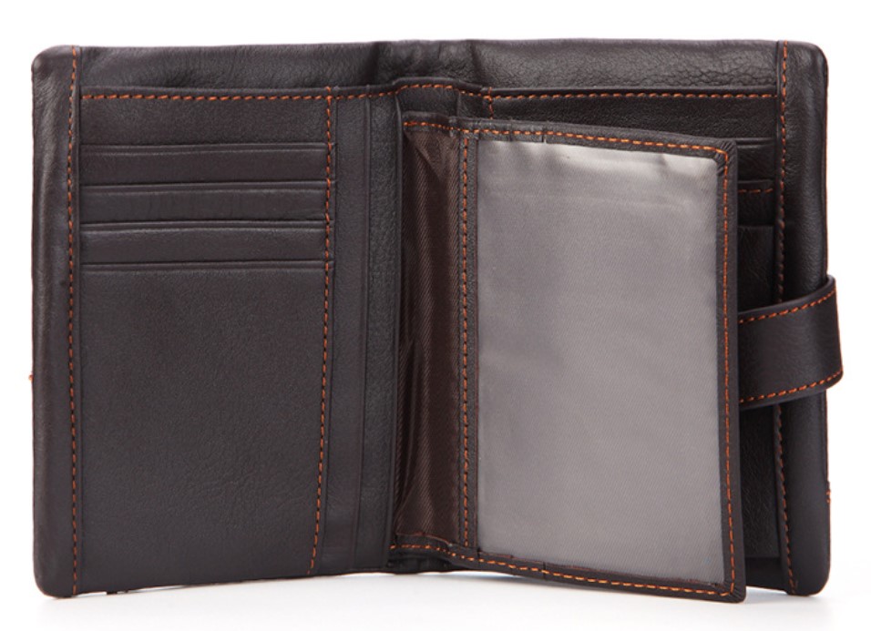 мужской кошелек   натуральная кожа корея