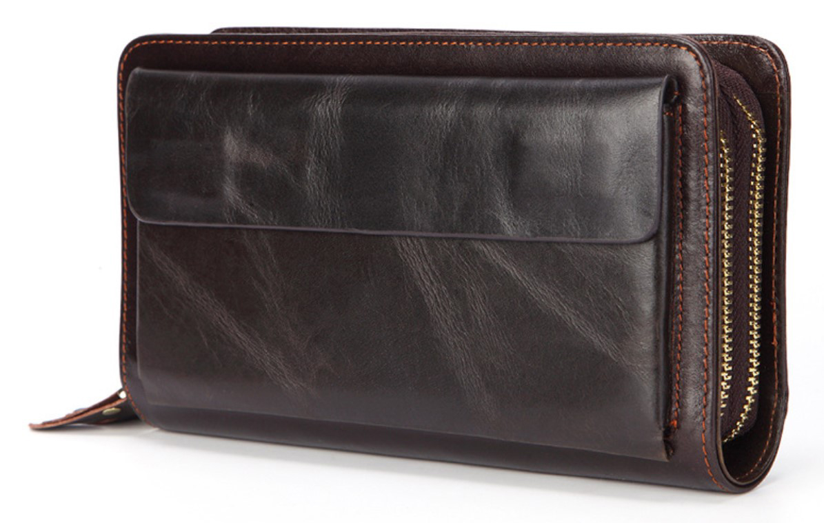 мужской кошелек   натуральная кожа корея