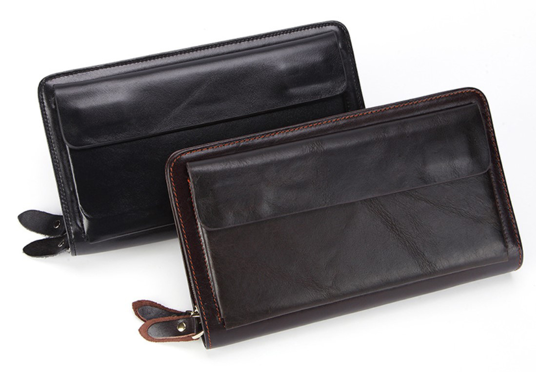 мужской кошелек   натуральная кожа корея