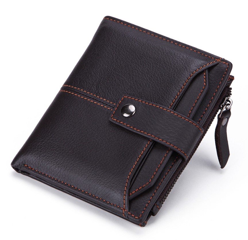 мужской кошелек   натуральная кожа корея