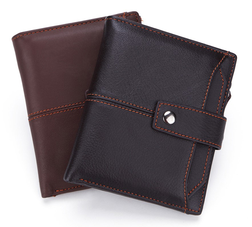 мужской кошелек   натуральная кожа корея