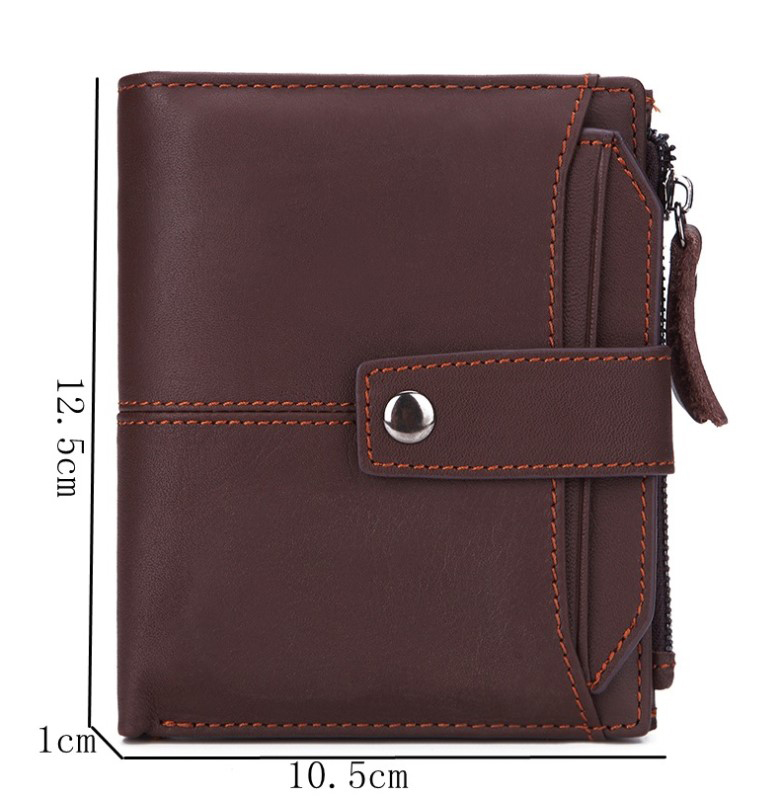 мужской кошелек  натуральная кожа корея