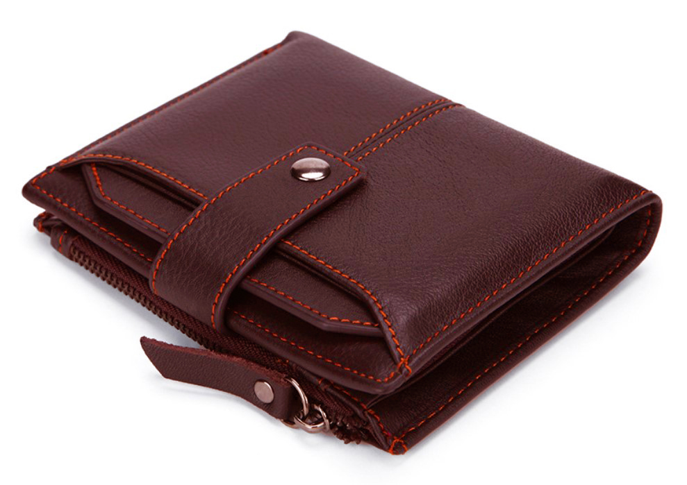 мужской кошелек  натуральная кожа корея