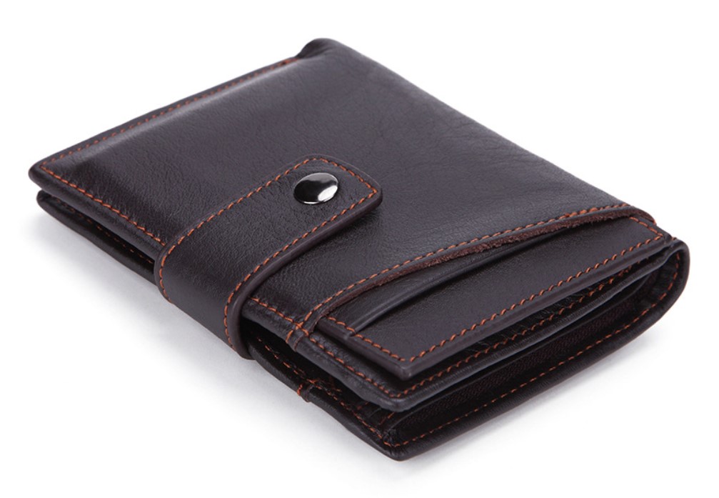 мужской кошелек  натуральная кожа корея