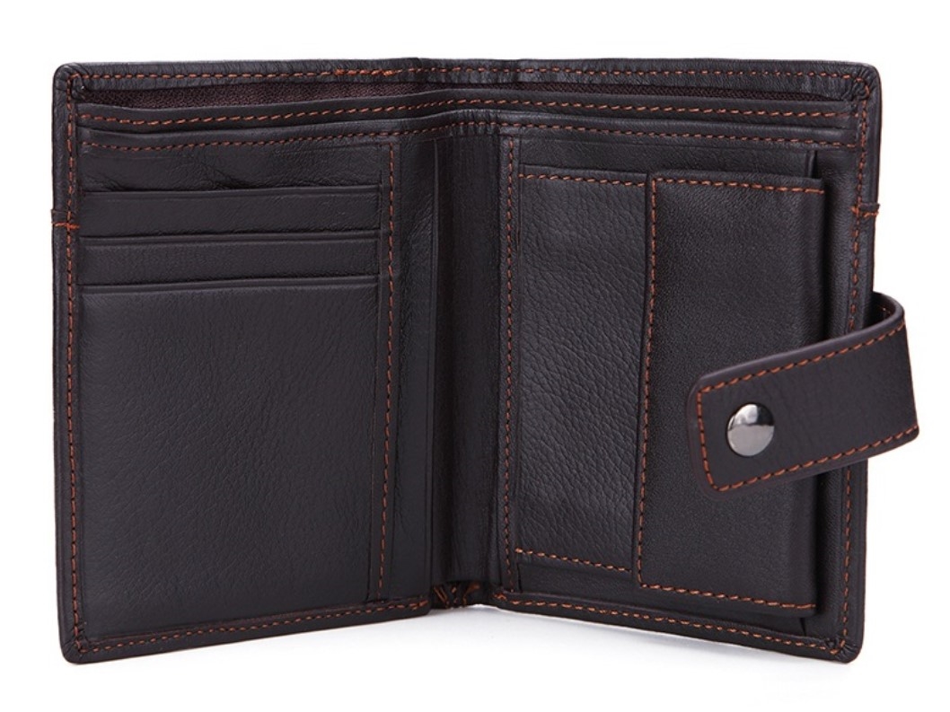 мужской кошелек  натуральная кожа корея