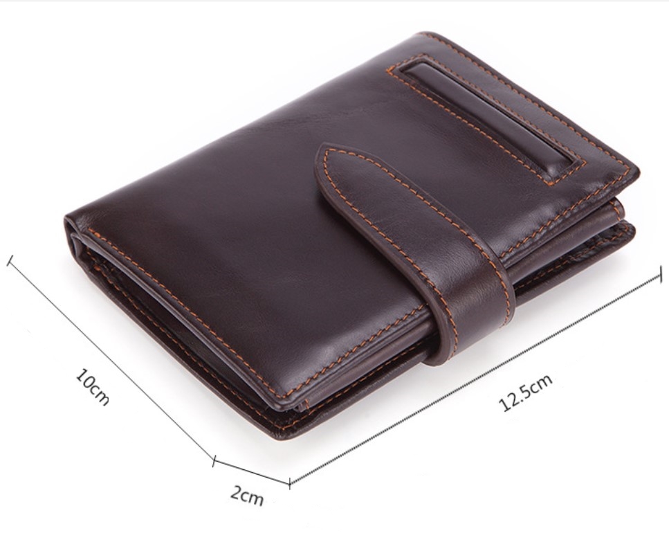 мужской кошелек натуральная кожа корея