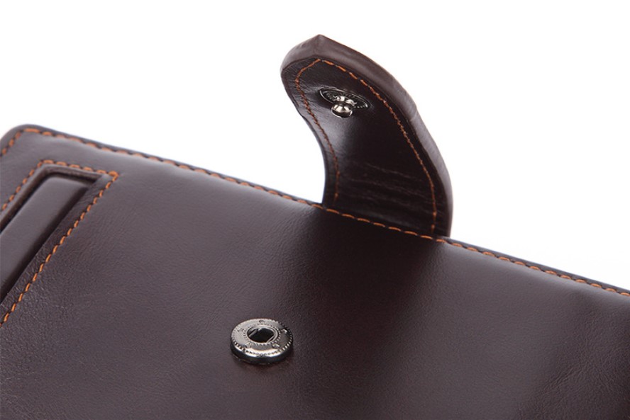 мужской кошелек натуральная кожа корея