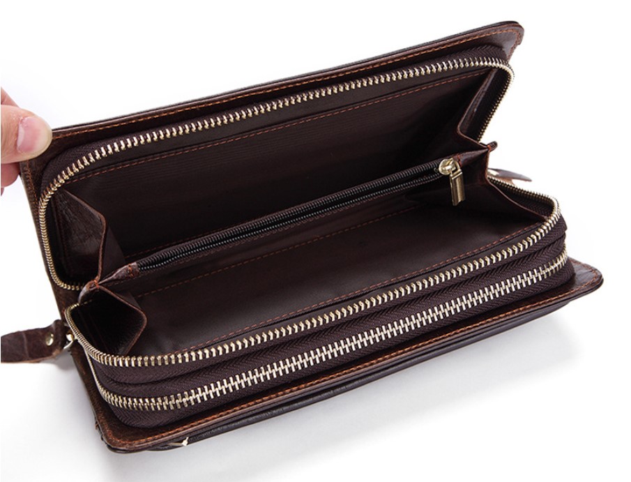 мужской кошелек   натуральная кожа корея