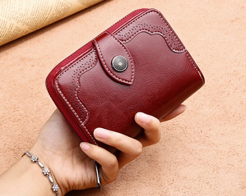 женский кошелек натуральная кожа  тайвань