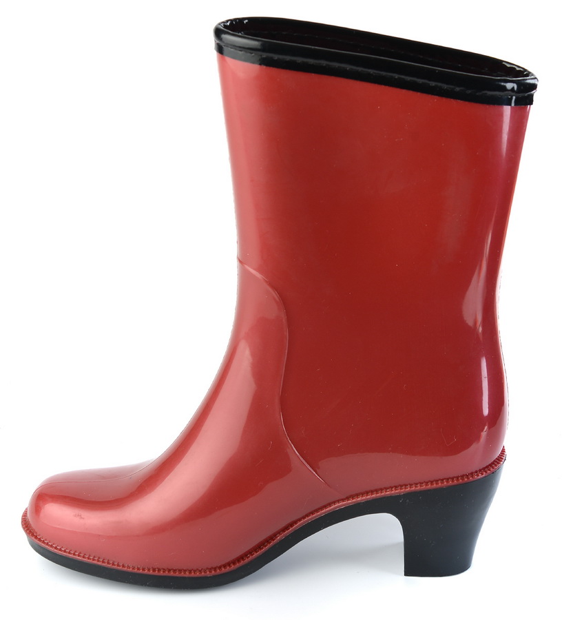 женские сапоги резиновые на каблуке soho китай