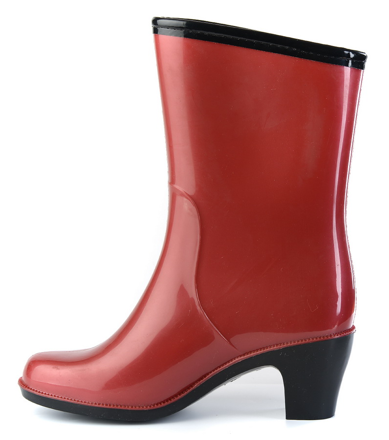 женские сапоги резиновые на каблуке soho китай