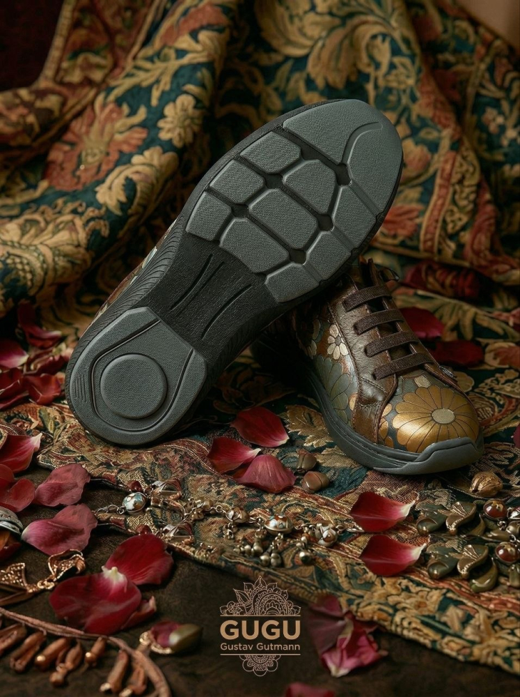 женские кроссовки натуральная кожа gugu германия