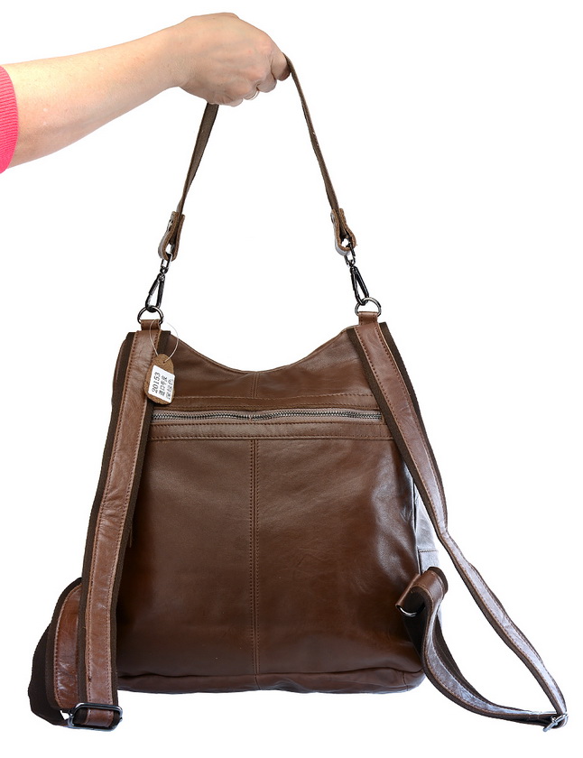 женский рюкзак натуральная кожа kiki lok корея