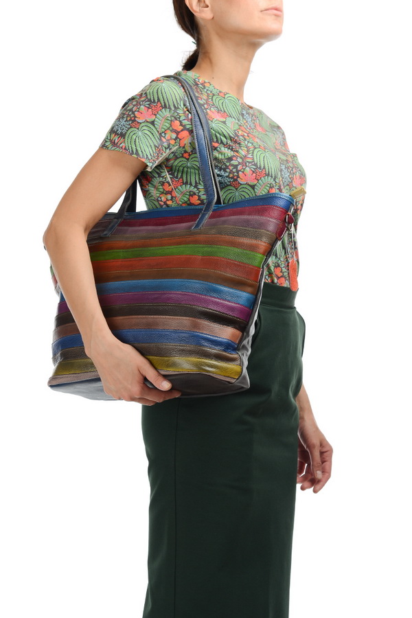 женская сумка натуральная кожа  kikilok корея