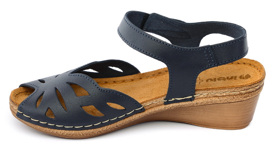 женские босоножки натуральная кожа inblu 