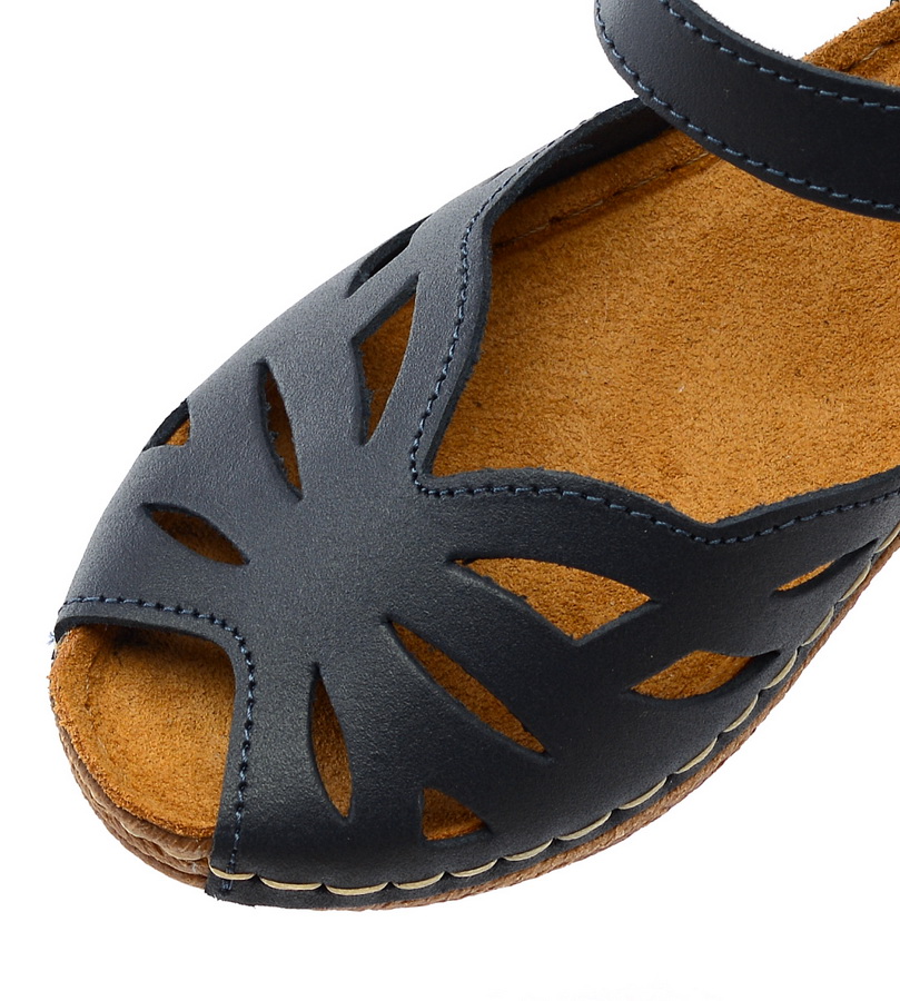 женские босоножки натуральная кожа inblu 