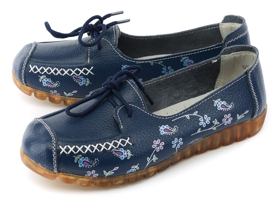 женские мокасины на шнурке натуральная кожа bnf тайвань