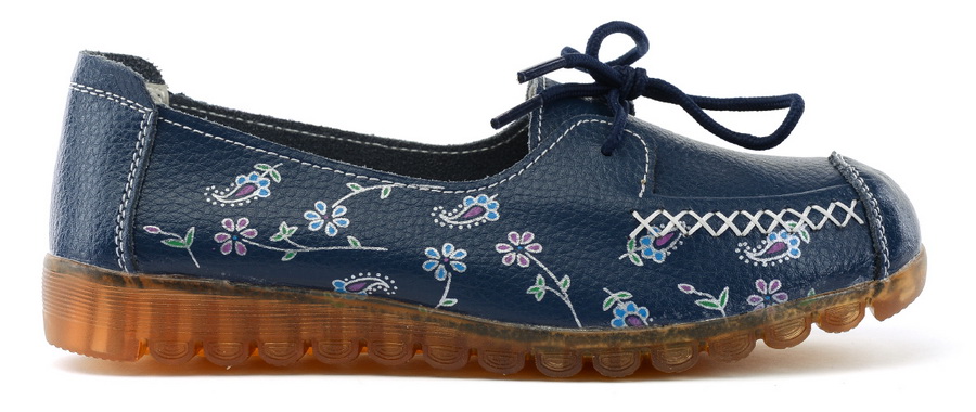 женские мокасины на шнурке натуральная кожа bnf тайвань