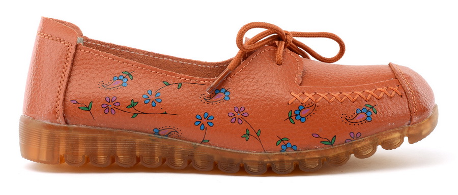 женские мокасины на шнурке натуральная кожа bnf тайвань